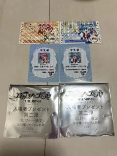 映画　アイカツ×プリパラ　入場者特典　ドロシー&レオナ