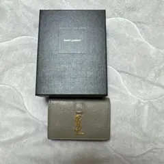 【⠀専用 】SAINT LAURENT トープ 三つ折り財布