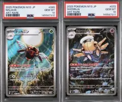 PSA10連番】メガゲッコウガex SAR メガゲッコウガex MUR - メルカリ