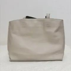 カプリヌーヴ　2way トートバッグ ショルダー　本革　アイボリー