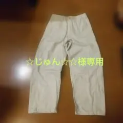 GU/バレルレッグワークパンツ(丈標準70.5～74.5cm)Mのサムネイル