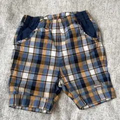 familiar チェック柄 半ズボン 70