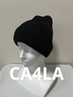CA4LA サマーニット　ビーニー　リブ編みニット帽