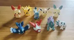 ポケモン フィギュア・指人形10体