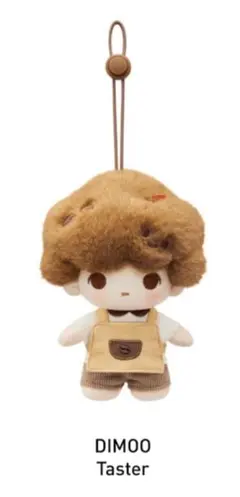 POPBEANコーヒーファクトリー　ぬいぐるみペンダントDIMOO