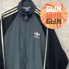 90s US古着◆アディダス トレフォイル刺繍ロゴ トラックジャケットメンズXL