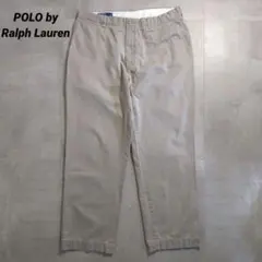 POLO Ralph Laurenポロチノ36/30ベージュCLASSICワイド