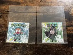 忍たま乱太郎マンチョコ　コレクターシール　猪名寺乱太郎　立花仙蔵