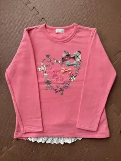 【着用1回】KP ニットプランナー　リボントレーナー　130