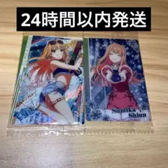 学園アイドルマスター　ウエハース　紫雲清夏　セット　学マス