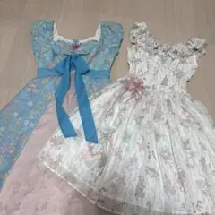 5着おまとめ】バレエレオタード衣装♡可愛い村娘風♡S×4、L×1