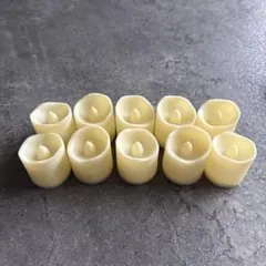 キャンドル風le LEDライト 10個