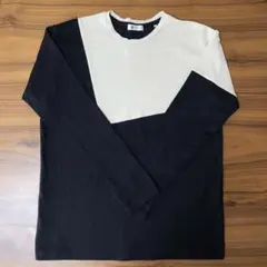 TAKEO KIKUCHI　長袖カットソー　トレーナー　セーター 紺色　Mサイズ