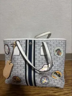TORY BURCH ジェミニリンクワッペントートバッグ
