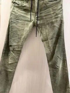 DIESEL ディーゼル カーキ デニム パンツ jogg thommer - メルカリ