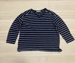 AMERICAN HOLIC ボーダー 長袖カットソー Lサイズのサムネイル