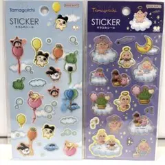 たまごっち　キラふわシール　まめっち　みみっち　くちぱっち　てんしっち