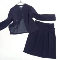 エマジェイムス フォーマル セレモニー ママスーツ 9号 濃紺