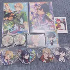 あんスタ 遊木真 氷鷹北斗 ポートレート ぴくりあ 缶バッジ