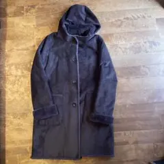 【お値下げ】UNITED ARROWS ダークブラウン　フェイクムートンコート