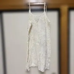 Kastane フラワーレースミニワンピース