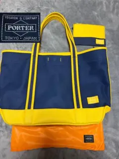 極美品 PORTER ポーター トートバッグ パスケース付き M04 - メルカリ