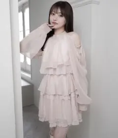 エルフ・モール様専用】Anaelle Chiffon Mini Dress - メルカリ