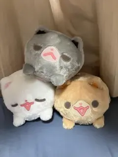 【新品・未使用】ポメラニアンもち うつぶせぬいぐるみBIG 3種セット