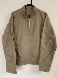 GREEN LABEL RELAXING ライダース風 ブルゾン S ベージュ