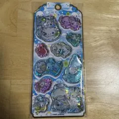 ぷくぷくあわわちゃん ウォーターインシール