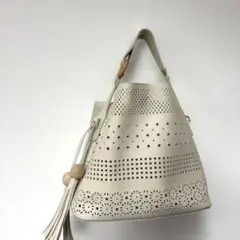 2wayバッグ ショルダーバッグトートバ ッグ鞄型抜き セカンドバッグ付