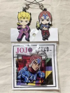 【おまけ付】ラバーストラップ ジョジョ ジョルノ・ジョバァーナ＆グイード・ミスタ