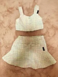 ‼️Jenni Love　ツイードセットアップ　ビスチェ 　スカート　値下げ‼️