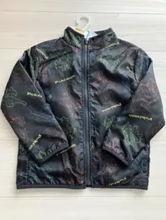 新品 ポケモン ジャケット 120cm 黒 ポケットモンスター ピカチュウ