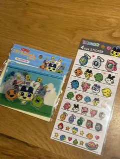 ぷちぷちおみせっち　フレークシール　たまごっち