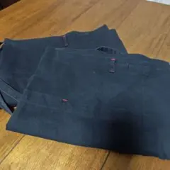 カフェエプロン 黒 ×２枚