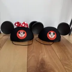 東京ディズニーリゾート ファンキャップ ミッキー＆ミニー 2個セットのサムネイル