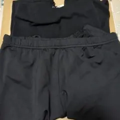 レギンス　スパッツ　黒　2枚セット