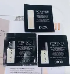 Dior ファンデーション サンプル新製品　メイクアップサンプル　3点セット