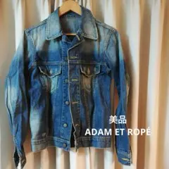 美品　アダムエロペ ADAMETROPÉ デニムジャケット ブルゾン