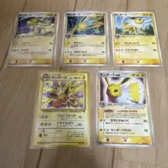 S*A様 ポケモンカード　サンダース　まとめ売り　５枚セット　ポケカ