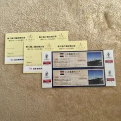 日本郵船 株主優待券 飛鳥クルーズ割引券 氷川丸招待券