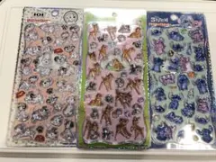【 正規品 】 プチドロップステッカー ディズニー 3枚セット