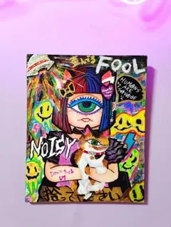 愛と狂気のマーケット出展作品】WE'RE NOT FREAKS【一点物アート