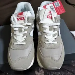 New Balance 574 グレー スニーカー