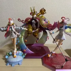 ワンピース　ウタ　フィギュア3点セット