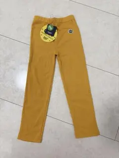 ストレッチ素材 ロングパンツ マスタード色 baby doll 110㌢
