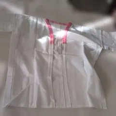 和装用 下着　半襦袢 ピンク襟