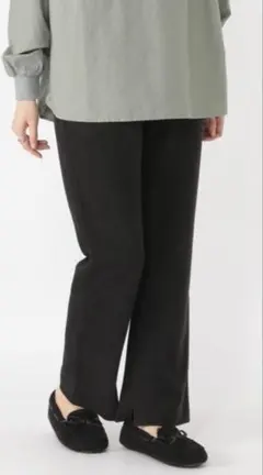 新品スタディオクリップ☆裾スリットパンツ M☆SHIPS、ニコアンド、BEAMS