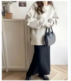 クラシカルエルフ　ベージュ　トレーナー